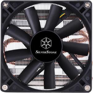 CPU Cooler 54mm high for low profile,6mm heatpipe *2 with al pin and 8015PWM fan only support AMD socket