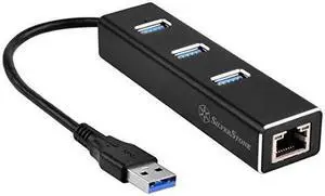 3 ports USB 3.1Gen 1 Type-A and RJ45 Gigabit Ethernet network adapter
