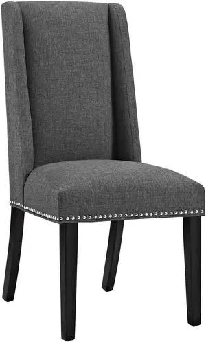 Baron Fabric Dining Chair - Gray