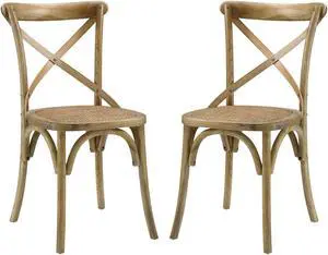 Gear Dining Side Chair Set of 2 - Natural