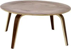 Plywood Coffee Table - Walnut