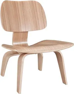 Fathom Wood Lounge Chair - Natural