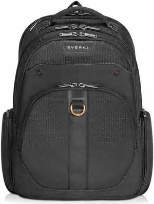 Everki EKP121S15 15.6in Atlas Checkpoint Friendly Laptop Backpack Black