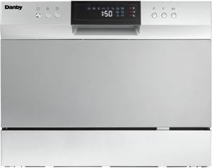 danby ddw631sdb countertop dishwasher, stainless