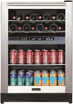 Dual-Zone Built-In Wine and Beverage Center Dual-Zone Built-In Wine and Beverage Center
