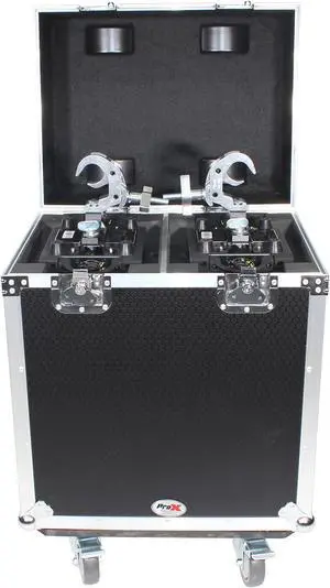 ProX XS-MH140X2W Moving Head Lighting Case for 2 Units