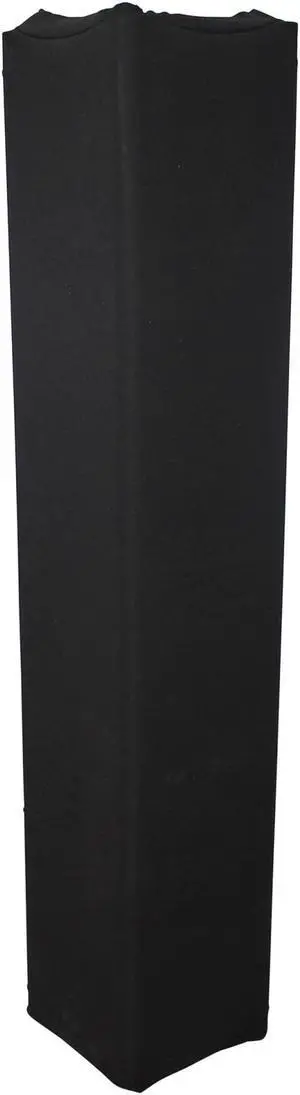 ProX XTC-SQ820TS-B Black 8.20ft 2.50M Lycra Cover Scrim Sleeve fits 12In Quad Box Truss Segment
