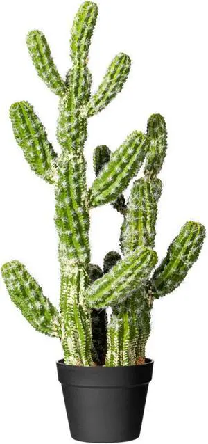 Vickerman 31" Artificial Green Potted Cactus.