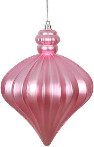 Vickerman 6" Pink Matte Onion Drop 4/Bg - N175879D
