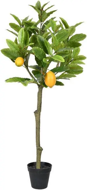 Vickerman 3' Potted Lemon Tree 111 Leaves - TB190230