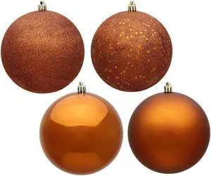 Vickerman 6" Copper Ball 4 Finish 4/Box - N591588BX Vickerman 6" Copper Ball 4 Finish 4/Box - N591588BX