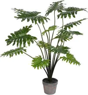 Vickerman 38" Potted Grand Philo Bush 14Lvs - TB180738
