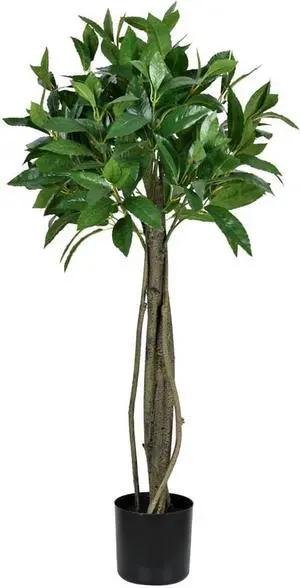 Vickerman 3' Potted Bay Leaf Topiary 252 Leaves - TB190330
