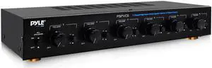 6 Channel High Power Stereo Speaker Selector W/Volume Control