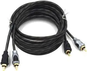 20-Foot RCA to RCA Copper Audio Cable Entry Level