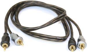 3-Foot RCA to RCA Copper Audio Cable Entry Level