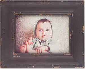 DII  Farmhouse Distressed Picture Frame Barnwood