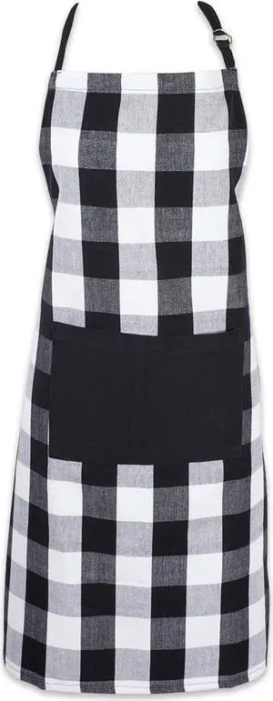 DII Black Buffalo Check Chef Apron