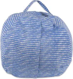 DII Polyester Kids Keeping Score Bright Blue Bean Bag