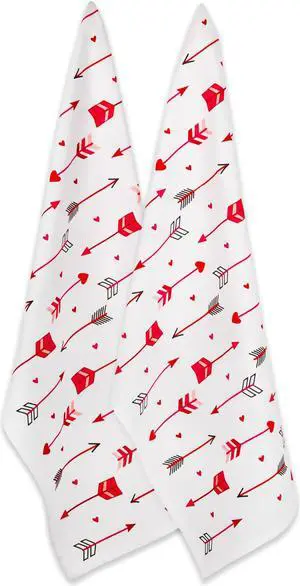 DII Arrow Collage Printed Dishtowel (Set of 2)
