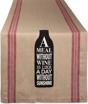 DII Wine & Sunshine Table Runner