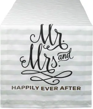 DII Mr. & Mrs. Table Runner