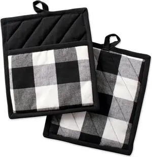 DII Black Buffalo Check Potholder (Set of 2)