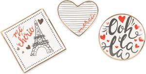 DII I Love Paris Catchall (Set of 3)