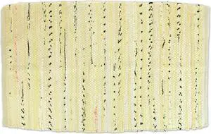 DII Multi Cream Rag Rug