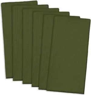 DII Variegated Olive Green Napkin (Set of 6)