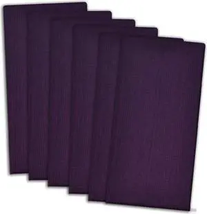 DII Variegated Eggplant Napkin (Set of 6)