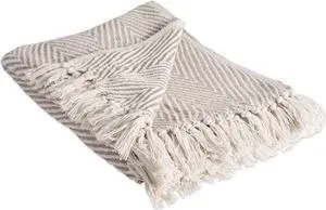 DII Stone Urban Chevron Throw
