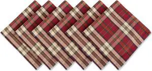 DII Campfire Plaid Napkin (Set of 6)