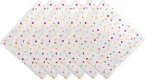 DII Multi Polka Dots Print Napkin (Set of 6)