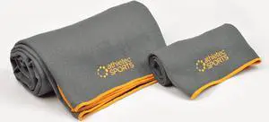 DII Yoga Towel Gray (Set of 2)