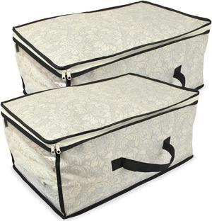 DII Soft Storage  Damask (Set of 2)