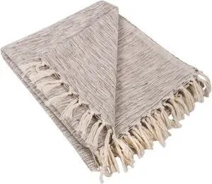 DII Brown Variegated Throw