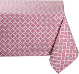 DII Rose Lattice Tablecloth