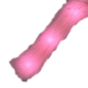 LED Faux Fur Boa Pink LED Faux Fur Boa Pink