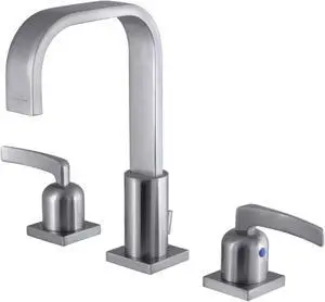 Fauceture FSC8968EFL 8 in. Widespread Bathroom Faucet, Brushed Nickel