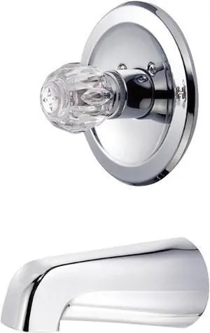 Kingston Brass KB531TO Tub Only, Polished Chrome