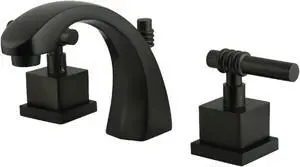 Kingston Brass KS4985QL 8 in. Widespread Bathroom Faucet, Oil Rubbed Bronze
