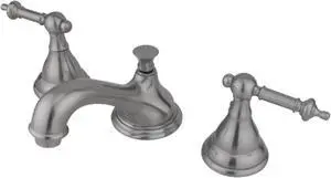 Kingston Brass KS5568TL 8 in. Widespread Bathroom Faucet, Brushed Nickel