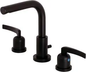 Fauceture FSC8950EFL 8 in. Widespread Bathroom Faucet, Matte Black