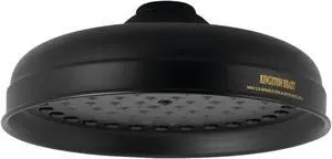 Kingston Brass K124A0 Victorian 8" OD Raindrop Shower Head with 91 Water Channels, Matte Black