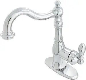 Gourmetier GSY7735ACL Single-Handle Kitchen Faucet, Polished Chrome