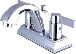 Fauceture FSC4641NDL 4 in. Centerset Bathroom Faucet, Polished Chrome
