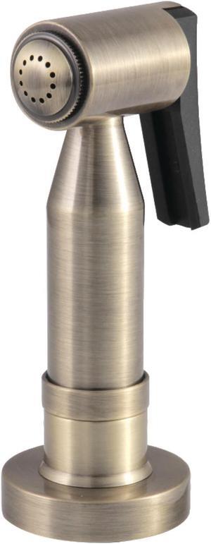 Kingston Brass CCRP21K3 Concord Brass Sprayer, Antique Brass