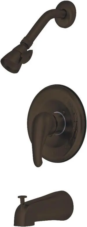 Kingston Brass KB655T Tub and Shower Trim Only, Oil Rubbed Bronze