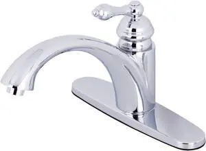 Kingston Brass KS6571ALLS Single-Handle Kitchen Faucet, Polished Chrome